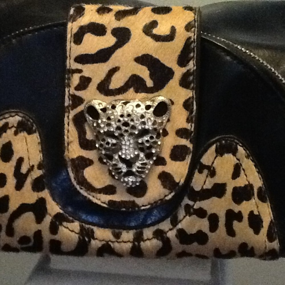 Large Array Leopard Handbag - New Old Stock - Picture 4 of 7
